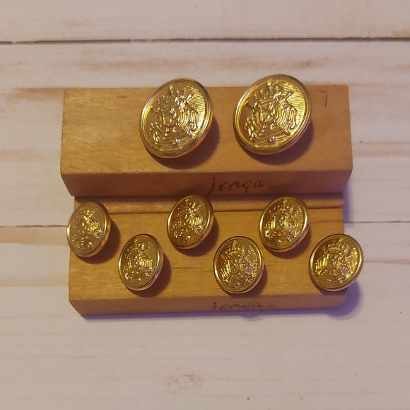 Gold Decorative Buttons - Picture 1 of 4